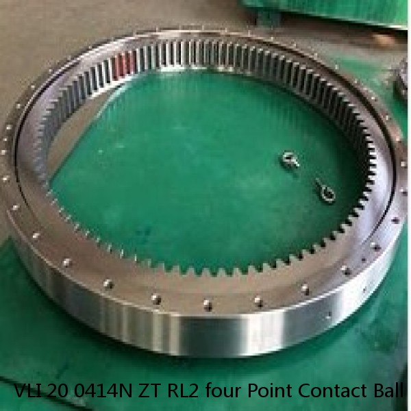 VLI 20 0414N ZT RL2 four Point Contact Ball Slewing Bearing
