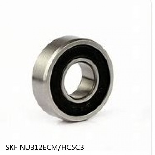 NU312ECM/HC5C3 SKF Hybrid Cylindrical Roller Bearings #1 image