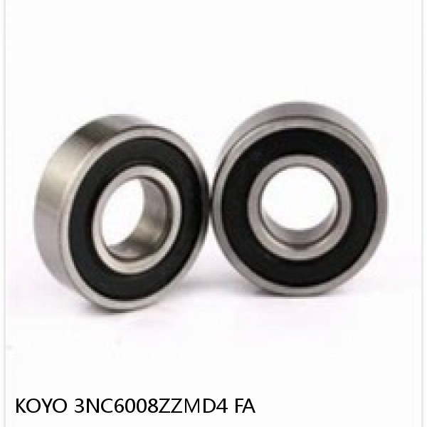 3NC6008ZZMD4 FA KOYO 3NC Hybrid-Ceramic Ball Bearing #1 image
